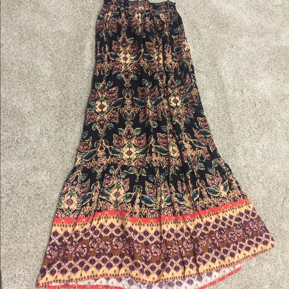 Floral Maxi Skirt